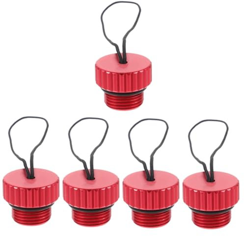 Yardwe 5pcs Scuba Tank Valve Cover Diving Tank Cap Lung Scuba Valve Adapter Cap