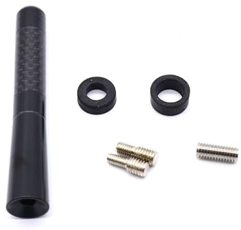 HISports Autoantenne Auto Antenne 8 cm, Antenne Auto Dachantenne Auto Autoradio Antenne kurz FM/AM/DAB