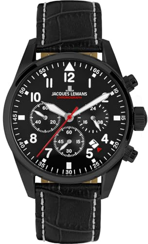 JACQUES LEMANS Barcelona 42-2F Herrenchronograph