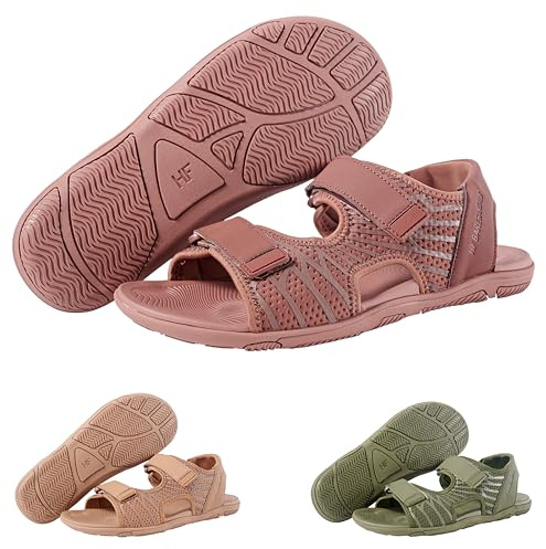 Hike Footwear Baresandals III Barefoot Sandals, Zero-Drop, Flexible | Breathable mesh upper, secure textured footbed grip, flexible outsole for natural foot movement, adjustable unisex fit
