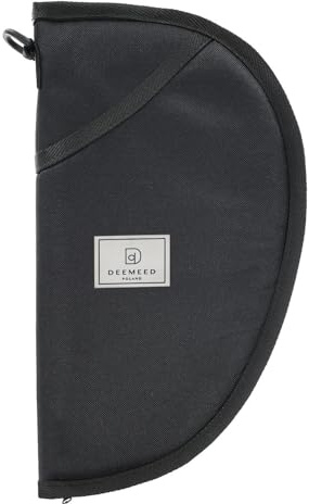 DEEMEED Funda para Pistola – Estuche Acolchado para Arma Corta hasta 34 cm – Impermeable, con Doble Cremallera Compatible con candado – para Transporte y Almacenamiento Discreto