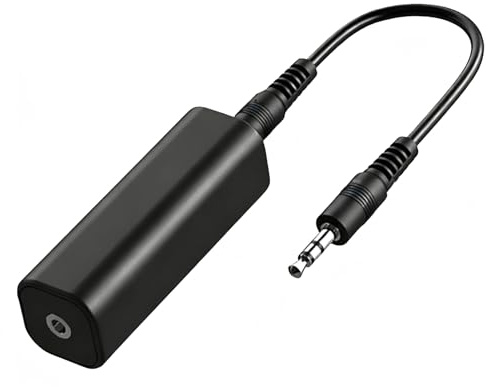 Pevlkawr Aislador De Ruido De Bucle De Tierra para Audio del AutomóVil/Sistema EstéReo para El Hogar Tierra Filtro De Ruido del Parlante del Coche 3.5 mm