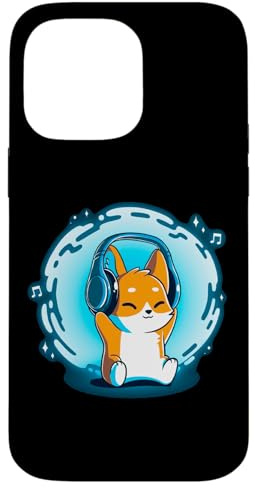 Casque Audio DJ Fox pour Hommes, garçons, Femmes, Filles Coque pour iPhone 14 Pro Max