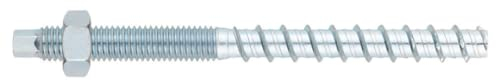 INDEX Vis a béton Goujon - Recouvrement zingué Ø8 x 110 (M10) - Boite de 50 - Cheville fixation