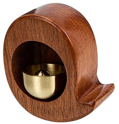 Zerodeko Japanisches Windspiel Holzdekor Türöffnungsklingel hölzerne Glockenspiele Fensterwindglocke Türklingel Ladenbesitzer Glocke Windspiel aus Kupfer magnetisch Windspiele die Klingel