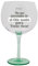 Mr. Wonderful - Copa de balón - Yo no necesito ir al Gin-nasio para Tonic-ficar - Copa de balón con mensaje - Realizada en vidrio - Capacidad: 70 cl.