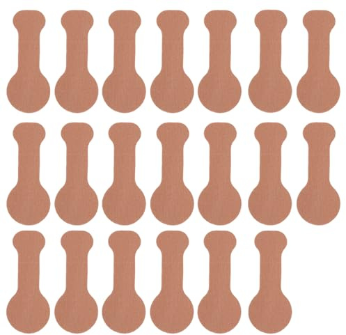 lasuroa 20 Feuilles Bande Support Pouce, Sangle de Protection du Pouce Auto-Adhésive Patch Élastique en Tissu de Coton pour Protège-Articulations Tâches Ménagères Sportives