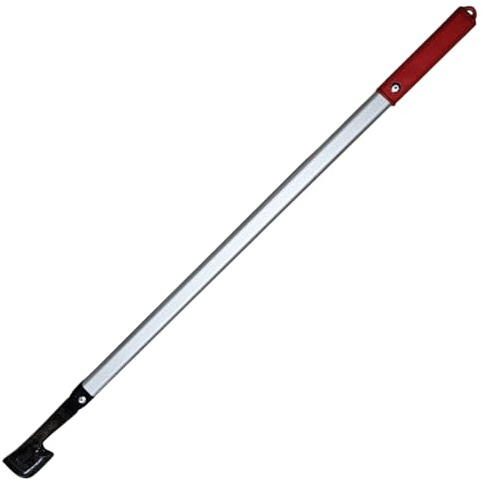 Vanghetto per Tartufi 100 cm | Manico in Alluminio Leggero, Lama Forgiata Alta Resistenza, Impugnatura Antiscivolo in ABS | Strumento Trifolatura Professionale Ergonomico (Bandiera)