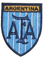 alles-meine.de GmbH Argentinien 4,5 cm * 5,6 cm Bügelbild Aufnäher Fahne Wappen Flagge Argentina