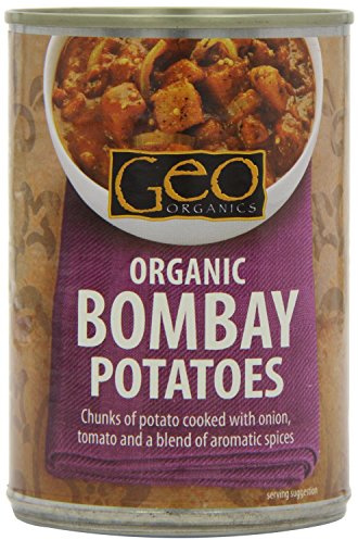 Geo Organics Organic Bombay Potatoes 400 g (Pack of 6)