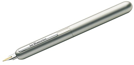 Lamy Füllhalter dialog 3 Palladium Modell 074, Feder EF, inkl. Laser-Gravur