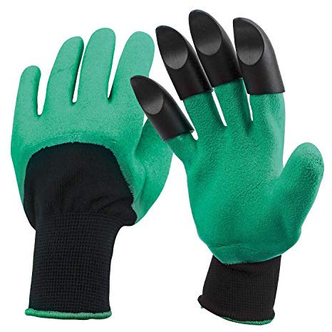 Parkland Gardening Gloves with Claws - Unisex | Puncture Resistant, Waterproof Safe Garden Gloves for Digging, Pruning & Planting for Gardeners (2 Pairs)