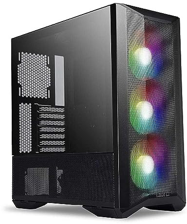Lian-Li LANCOOL II MESH RGB Black LAN2MRX Tempered Glass ATX Case -Black Color - LANCOOL II MESH RGB - LAN2MRX