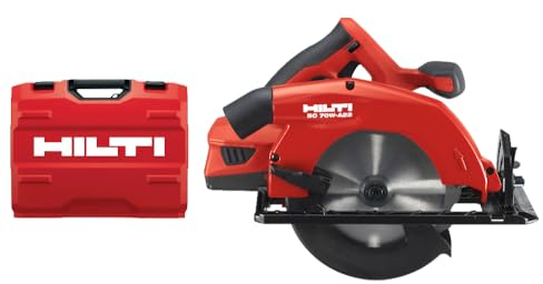 Hilti SC 70W-A22 Cordless Circular Saw, 70 mm max Cutting Depth, Blade Diameter: 190 mm, Base Material: Wood, Sandwich Panel, Bare Tool with case (2089210)