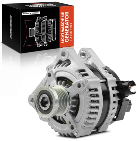 Frankberg Lichtmaschine Generator 150A Kompatibel mit Transit 2014-Heute | Kompatibel mit A4 8K5 8K2 B8 2007-2012 A6 4F2 4FH C6 2008-2011 Focus III 2012-Heute Replace# 20530R