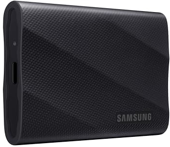 SAMSUNG T9 Portable SSD 4TB, USB 3.2 Gen 2x2 External Solid State Drive, Seq. Read Speeds Up to 2,000MB/s for Gaming, Students and Professionals,MU-PG4T0B/AM, Black (Pack of 1)