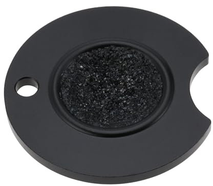 SG Store Billard-Queue-Lederformer Billard- Oder Pool-Queue-Zubehör Aluminium-Pilzkopfformer für die Reparatur von Billard-Queue-Spitzen Schwarz