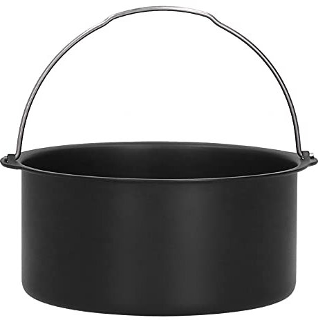 Kuchen-Backform, Metallschüssel, Luftfritteusen-Zubehör, Kuchen-Backblech, Luftfritteuse, Kuchenfass, Kuchenfass Für Luftfritteuse Für Küchenrestaurant(7in)