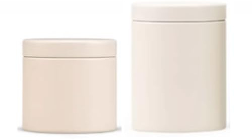 esmen Barattolo da tè in latta barattoli da tè contenitori per tè Scatola per foglie di tè Contenitore per chicchi di caffè Contenitore per caramelle Organizzatore Piccoli barattoli da cucina