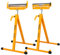 Shall Lot de 2 supports à rouleaux pliants – Capacité de charge de 113,4 kg – Hauteur réglable de 70 à 109 cm – Pour sciage à table – Travail du bois