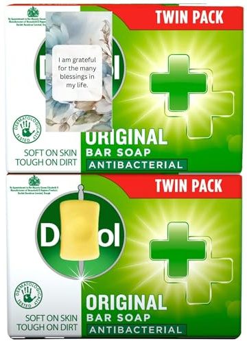 Soap Bundle With Antibacterial Soap For Normal and Sensitive Skin Twin Bar (1 Pack) – By Oerich Gift