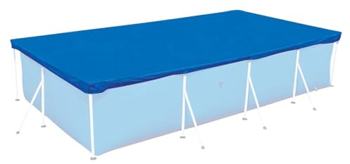Coperture da Piscina 396 cm x 213 cm Resistente e a prova di polvere | Copertura Protettiva Piscina Interrata per polvere, pioggia, sole, detriti, casa, esterno, cortile, patio, commerciale