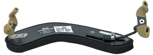 Wolf Schulterstütze Secondo Standard - für Violine 1/8-1/16 - Gebogene Form - Verstellbar in jedem Winkel - Flexible Rückenplatte