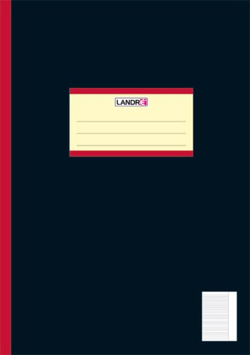 Landré Schulheft Oberschule A4, 20 Blatt, liniert mit Rand, 25 Stück