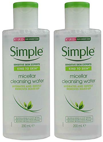 Simple Micellar Cleansing Water, 6.7 Ounce (2 Pack)