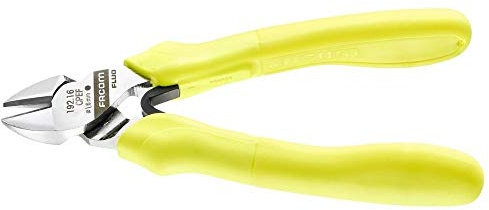FACOM 192.14CPEF-R Pinces coupantes diagonales à Retenue de chute, Jaune, 145 mm