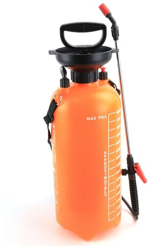 Pulverizador a Presión 10 litros – Rociador de Jardín y Limpieza con Gatillo