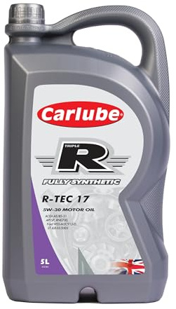 Carlube Triple R 5W-30 ACEA A5/B5, API SP Fully Synthetic Engine Oil R-TEC 17 5L
