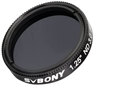 Svbony Sv139 Månfilter 1,25 , 0,1% Transmission Lunarfilter, Okularfilter För Att Minska Måneytans Ljusstyrka