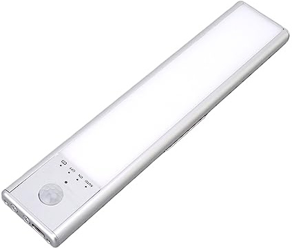 Garosa Unterschrankleuchten, Bewegungsmelder, LED-Schrankleuchte, Untertischleuchten, 120-Grad-Induktion, Innen-Bewegungsmelder-Licht für Küche, Kleiderschrank, Schränke, Schrank (20