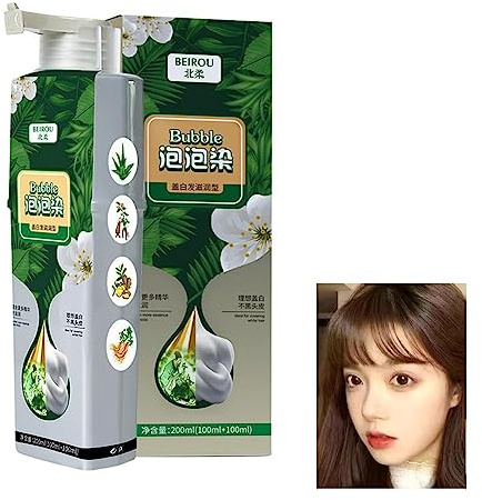 Bubble Hair Dye Plant Essence Hair Color Cream Hair Does Shampoo Hair And Dye Formula Permanent Scalp P2G5 Botanical Not Hur