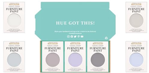 Rust-Oleum Furniture Paint in Chalky Finish – Pastel Purples Tester Box