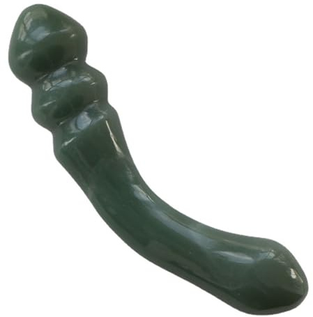Bâton De Massage En Pierre Semi-précieuse D'aventurine Verte En Cristal Naturel