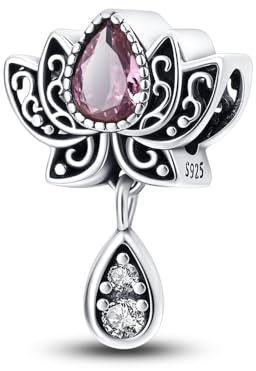 TINSLO Charm Anhänger Damen 925 Sterling Silber für Armband Charms Beads passend für Pandora Armband und Halskette, Kompatibel mit Europäischen Armbänder für Frauen Mädchen B1