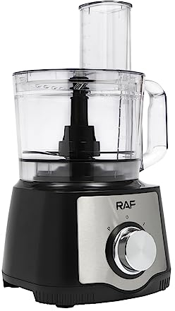 Robot da cucina 7 in 1, spremiagrumi con cavo da 3,9 piedi, 2 lame per snack bar al latte, caffetterie, negozi di dessert, ristoranti, 600 W, 16000 giri/min, 2 marce