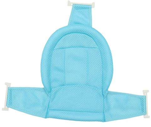 TOYANDONA Junge Mädchen Badewannensitz Netz Babyfreundliches Haltbares Badewannensitznetz Mit Kopf Nackenstütze Einfach Zu Reinigen Für Neugeborene Junge Mädchen Und Eltern Komfortables Bade