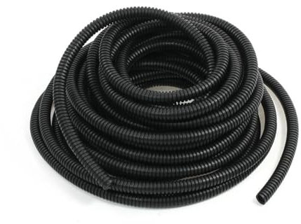CLENEA Tubo corrugato Isolato Guaina for Cablaggio Guaine for Cavi Tubo corrugato in plastica Manicotto Protettivo Accessori for Cablaggio(10x13mm)