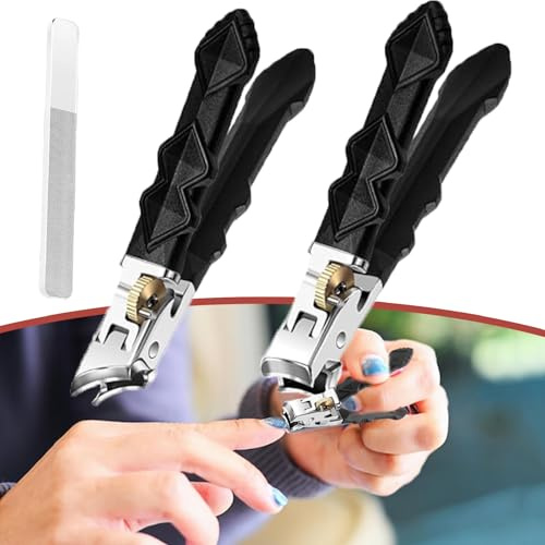 Nagelknipser, Nagelexpert Nagelknipser Eingewachsene FußNäGel, Orthoclip Slanted Nail Clippers, Slanted Nail Clippers füR Senioren (2pcs)