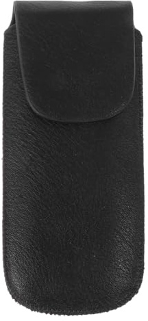 Supvox Mundharmonika Etui Für 10-Loch Blues Harp Lederbox Für Mundharmonika Aufbewahrungsbox Mit Schutzfunktion Für Reisen Und Outdoor Kompakte Harmonica-Box 12.50 X 6.00 X 1.00 cm
