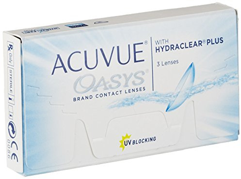 ACUVUE Kontaktlinsen Oasys Wochenlinsen weich, 3 Stück/BC 8.4 mm/DIA 14.00/3.50 Dioptrien
