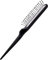 Efalock Brosse à crêper avec picots Noir