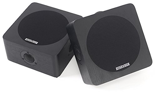 DYNAVOICE - Magic Around-5: Enceinte de Murale avec 4 Tweeters et Un woofer de 5,25. Noir.