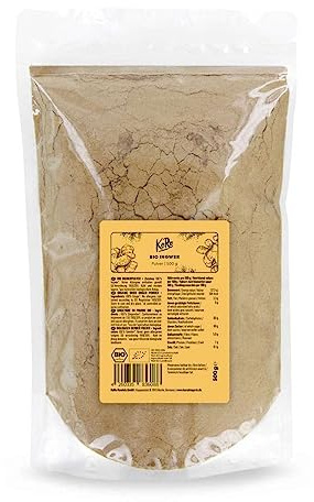 KoRo - Bio Ingwer Pulver 500 g - Superfood - Pulver ohne Zucker und ohne Schwefel