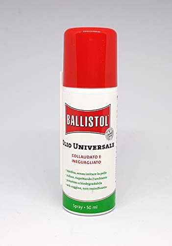 Ballistol - Universelles Reinigungsöl für Pistole, Holzpistole, für Sprühschlösser, 50 ml