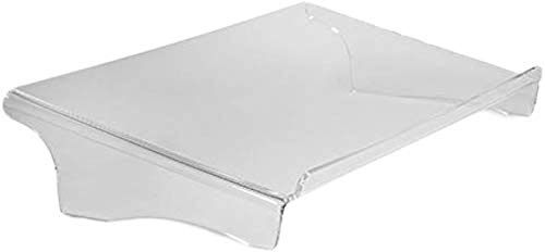 BakkerElkhuizen Q-doc 100, Ergonomischer Dokumentenhalter, für niedrige Bildschirmpositionen, transparent