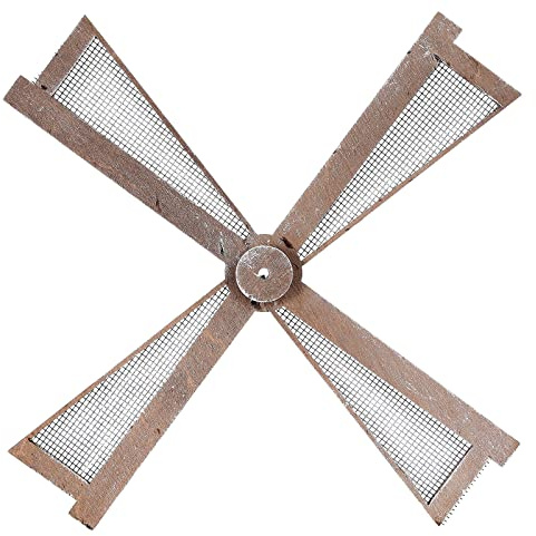Holyart Water pumps and gear motors for nativity scenes: Miniature windmill blades Mediterranean style 20 cm.